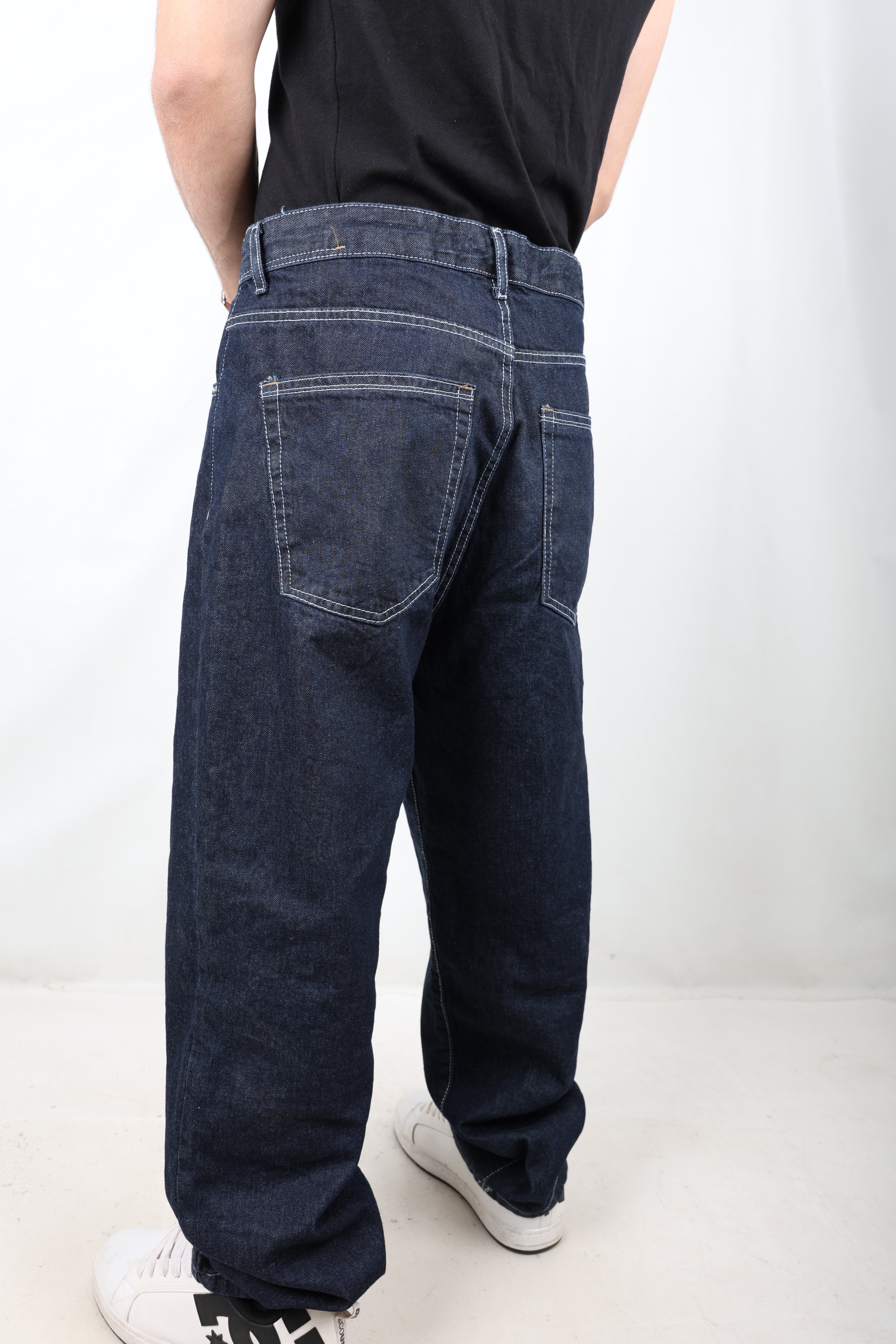 REGULER FIT RAW DENIM JEANS