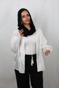 WHITE STITCHED BLOUSE