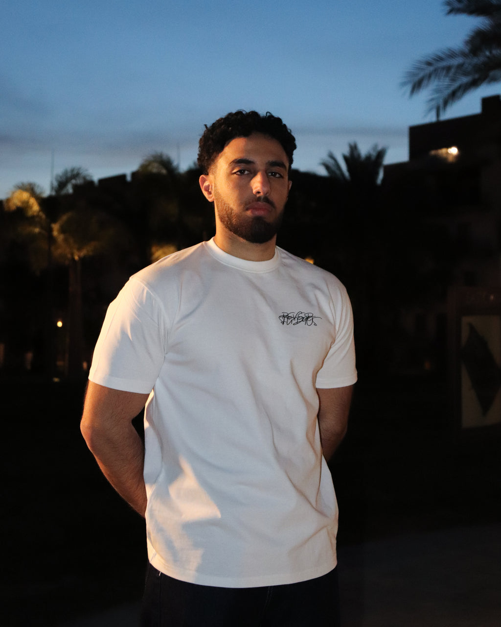 White "CTRL YOUR STORY" Regular fit T-shirt