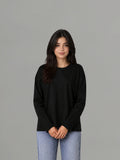 Black basic long sleeve