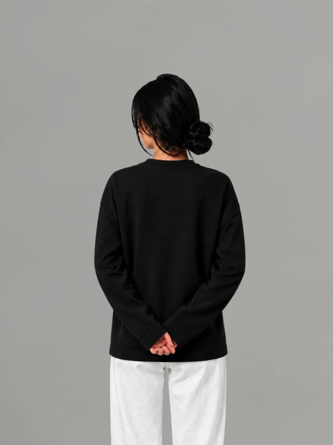 Black basic long sleeve
