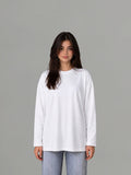 White basic long sleeve